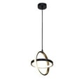 thumbnail image 1 of Modern Dimmable LED Pendant Light Fixture, Adjustable Height Simple Decorative Pendant Lighting, Geometric Shape Hanging Lamp, Minimalist Nordic Ceiling Chandelier for Kitchen Bar Bedside, 1 of 7