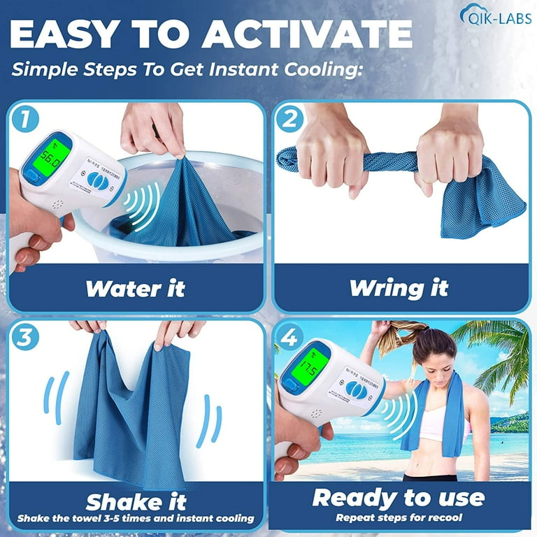 Sweat activated cooling towel deals