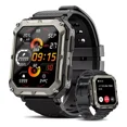 thumbnail image 1 of C20 Pro Smartwatch Tactical Negro Relojes Inteligentes Hombre Bluetooth Llamadas Reloj IP68, 1 of 8