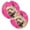 Pink, variant on Set of 2 Cup Holder Car Coasters