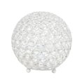 thumbnail image 1 of Elegant Designs Elipse 10 Inch Crystal Ball Sequin Table Lamp, 1 of 8