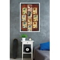 thumbnail image 2 of Dungeons and Dragons - Dragon Grid Wall Poster, 22.375" x 34", Framed, 2 of 2