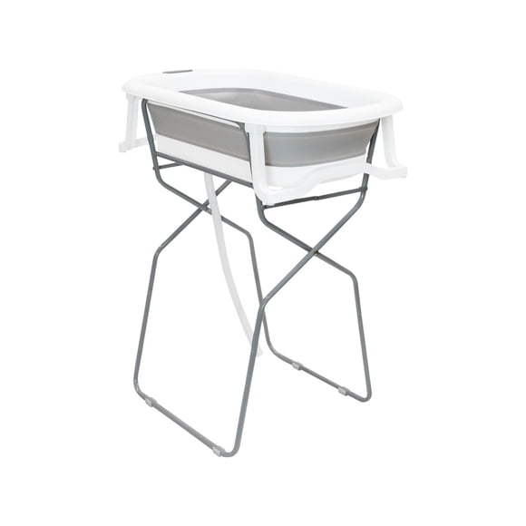 Bañera Plegable Infanti Gris Con Soporte