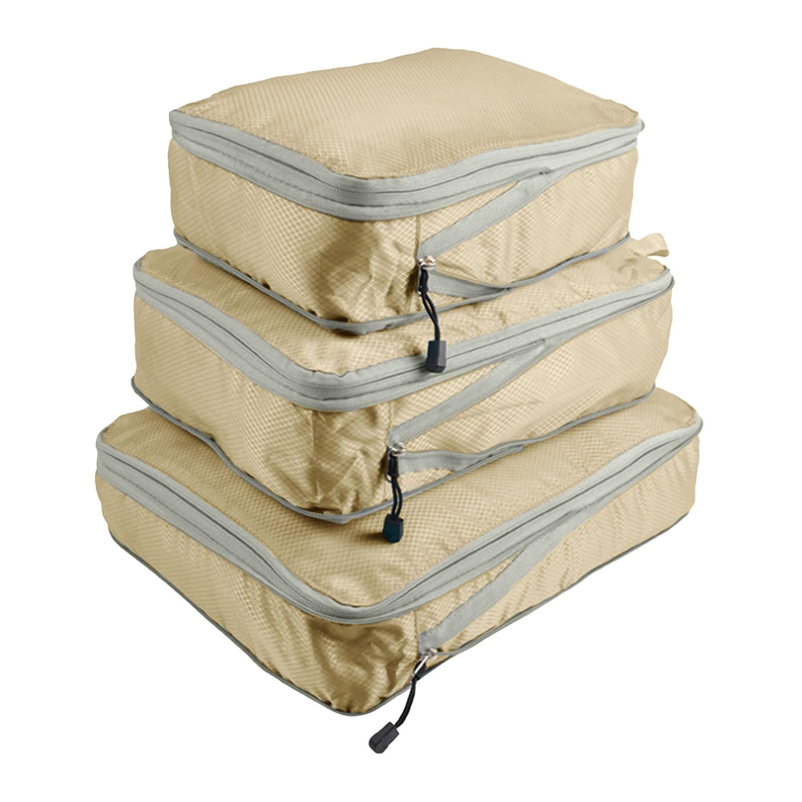 Nishiyuenyi Packing Cube Shoe Bag Pouch Travel Essentials Luggage Organizer Packing Cube for 3pcs