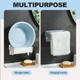 thumbnail image 4 of Space-Saving Foldable Trash Bag Holder, Wall Mounted Collapsible Garbage Bag Rack with Magnetic Closure for Kitchen Cabinet Doors, 4 of 9