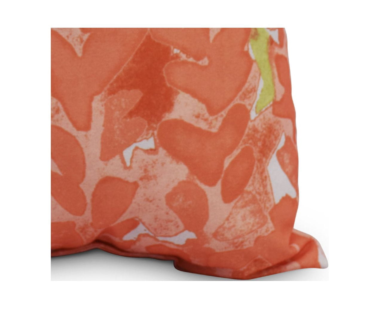 Simply Daisy's Flower Bell 16 inch Orange Decorative Floral Throw Pillow