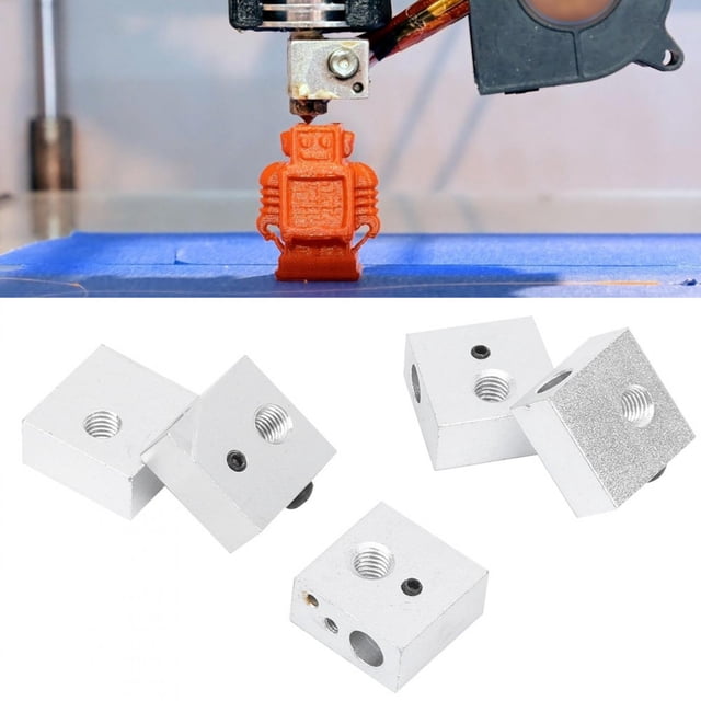 Aluminum Heater Block Kit Fit for Makerbot MK7 MK8 3D Printer Accessories Parts