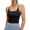 Black, variant on Staron Women's Workout Tank Tops Square Neck Sleeveless Slim Crop Top Quick Dry Breathable Running Hiking Yoga Shirt, Blue S