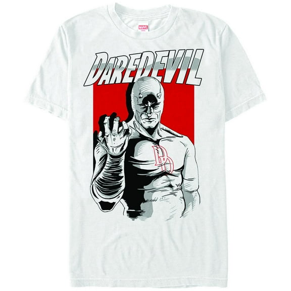 Men's Marvel Daredevil Anguish Graphic Tee White 2X Large