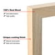 thumbnail image 2 of Marco de fotos KINLINK 4x4 de madera natural para pared o mesa, 2 of 6