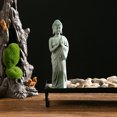 thumbnail image 4 of suyin Ornement de Jardin Debout Buddha en Résine Effet Zen Statue Extérieure Intérieure, 4 of 5