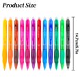 thumbnail image 3 of DJN Home & Garden Retractable Erasable Gel Pens Clicker Point 0.7mm Assorted Color Inks For Drawing Writing 12 Pack（24ml）, 3 of 8