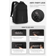 thumbnail image 3 of Mark Ryden Anti Theft Waterproof Backpack With Raincoat Black 15.6 Inch Laptop Bag, 3 of 8