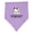 Lavender and Pink, variant on Inktastic Bookworm Never Have Too Many Books Baby Bandana Bib