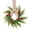khaki, variant on Christmas French Pine Wreath with Bow, 10 Inches,1pcs