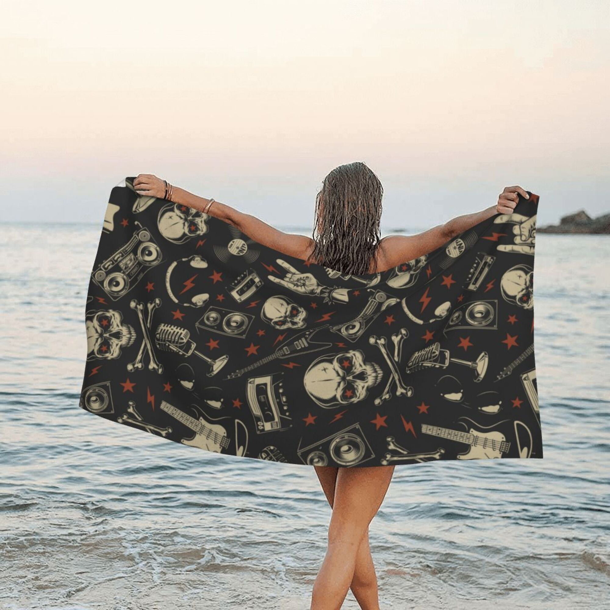 ミュージシャン CDL Beach Towel ミュージシャン CDL Beach Towel ミュージシャン CDL Beach