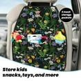 thumbnail image 5 of Naloa Chamomile 2Pcs Anti-Kick Back Seat Cover Kick Mat, Car Seat Protector with 3 Storage Pockets, 5 of 8