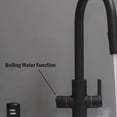 thumbnail image 3 of Westbrass Robinet de Distributeur d'Eau Chaude 4 en 1 avec Réservoir Instantané, Noir, 3 of 6