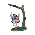 thumbnail image 3 of de pareja de resina creativa Micro paisaje columpio princesa y príncipe estatua de hadas para decoración de patio de jardín, 3 of 6