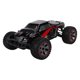 thumbnail image 3 of 1:10 2,4G 4WD coche de Control remoto a escala completa vehículos todoterreno de alta velocidad modelo de camión juguetes negro rojo, 3 of 10
