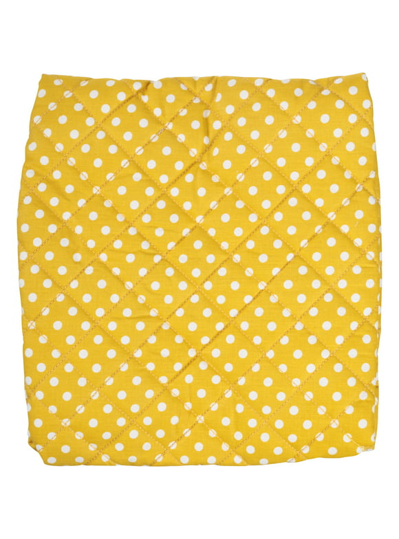 Bacati Yellow Dotted & Pin Stripes Changing Pad Cover