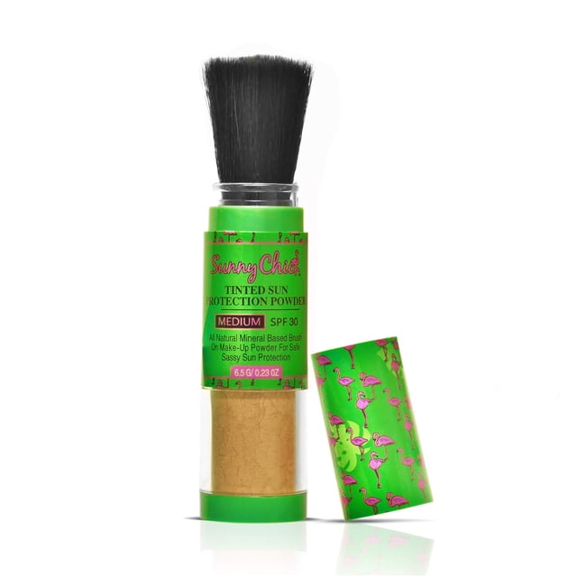 Protector solar en polvo Sunny Chick Tinted SPF30 7 ml Brush-On