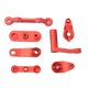 thumbnail image 5 of RC Steering Bellcrank Set, Wearable RC Steering Assembly Aluminum Alloy Upgrade Part Improve Performance Replacement High Strength For 1/10 RC Car ANGGREK Otros Deportes, 5 of 8