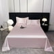thumbnail image 1 of RKSTN pillow covers Ice Silk Bed Sheet Pillow Case 3-piece Set - And Luxurious Soft Ice Silk Bed Sheet Suitable For All Seasons Cool Ice Silk Fabric Machine Washable, 1 of 8