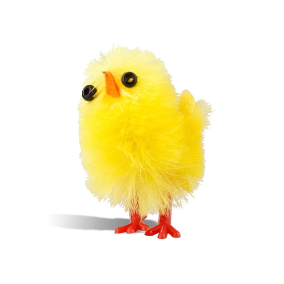 Polluelo de Pascua Mini adorable Amarillo Craft Portátil Pantalla Artificial Pantalla Artificial Decoración de regalo Casa Nursery Ornaments 60 Piezas Speravity HA012585-00