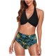 thumbnail image 1 of Bikini con estilo para mujer con almohadilla en el pecho sin soporte de acero Correa cómoda Traje de baño dividido Conjunto de dos piezas para la playa OAVQHLG3B Store lin121212, 1 of 4