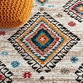 thumbnail image 6 of SAFAVIEH Vintage Hamadan Carmella Oriental Area Rug, Ivory/Black, 8' x 10', 6 of 8