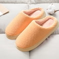 thumbnail image 5 of RUIYANQI Women's House Slippers Textured Knit Design Cozy Slip - On Anti - Slip Sole Warm Indoor Winter Shoes For Women Pink Women Sandal, 5 of 7