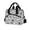Black And White Flowers, variant on 10L Tote Insulated Reusable Lunch Bag With Adjustable Strap Cartoon Sunflower
