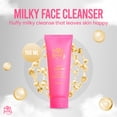 thumbnail image 3 of Sol Beauty Milky Face Cleanser 150ml Gentle Face Wash, Hydrating Facial Cleanser, Oat Extract Face Cleanser with Niacinamide and Hyaluronic Acid for Dry & Sensitive Skin, 3 of 7