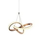 thumbnail image 2 of Lampara Colgante Iluminacion Luz Vic Infinitum Oro Rosa, 2 of 3