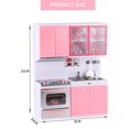 thumbnail image 3 of maskred Children Kitchen Toy Educational Toys Sink Countertop Cabinet Set, 3 of 6