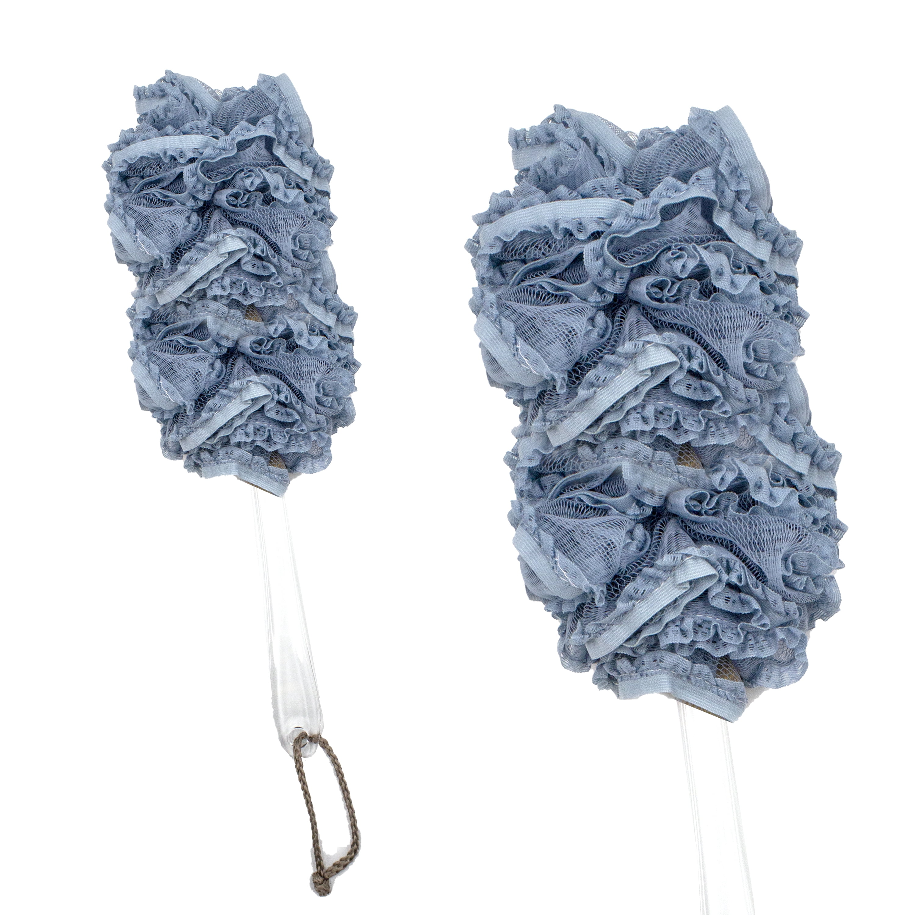 Premium Lace Pouf On a Stick Blue MinxNY