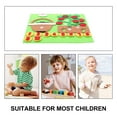 thumbnail image 4 of Teaching Felt Board for Toddlers Children Math Toy Vegetables Number Math Toy, 4 of 9