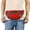 Red, variant on Sport Waist Bag with Large Capacity Waterproof for Men and Women Fanny Pack for Outdoor Ridding Hiking Carrying phone