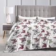 thumbnail image 4 of Wijzvio Butterfly Throw Blanket Soft Fuzzy Fleece Blanket For Couch Bed Living Room Decoration 60"X50", 4 of 9