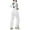White, variant on Womens Ski Snow Bibs Pants Insulated Water Resistant Overalls Outdoor Sports Snowboarding Winter Waterproof Snowsuit