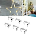 thumbnail image 1 of 50 Ganchos de Metal ANGGREK para Canalones de Luces Navideñas Galvanizadas, 1 of 7