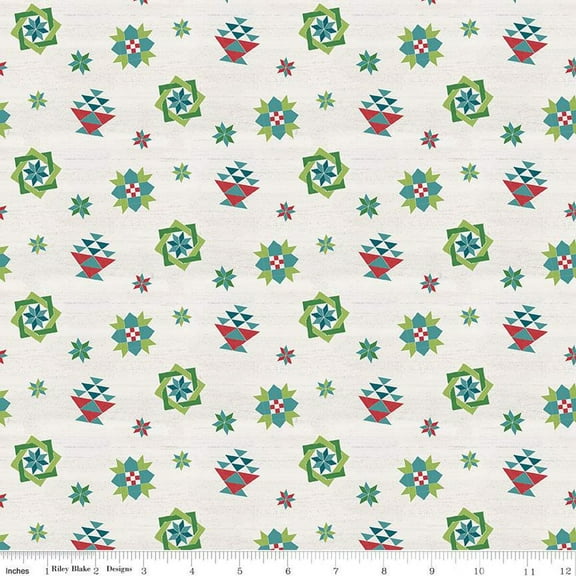 Spring Barn Quilts Quilt Blocks Multi Cotton Fabric