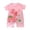 Light Pink, variant on Baby Boy Rompers Short Sleeve Cotton Toddler Rompers Graphic Print Baby Clothes One-Piece Outfit Newborn Romper Baby Boy White,0-3 Months