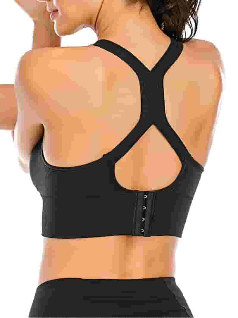 YouLoveIt Women's Sports Bra Cross Back Ladies Removable Pad YouLoveIt Women's Sports Bra Cross Back Ladies Removable Pad