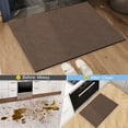 thumbnail image 3 of Alfombrilla de baño absorbente de diatomita | Alfombra de Microfibra Antideslizante 40x60cm | Respaldo de TPR suave, grueso y esponjoso de secado rápido | Alfombra de puerta de entrada multiusos, 3 of 5