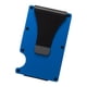 thumbnail image 2 of Titular de la tarjeta de crédito para hombres minimalista compacto reutilizable bolsillo frontal tarjetero bloqueo cartera para regalos de viaje Azul, 2 of 8