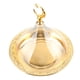 thumbnail image 1 of Plato Para Servir Cloche, Atractivo Plato Decorativo Con Cúpula, Acrílico Dorado De Acero Inoxidable Para Fiesta, 1 of 7