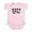 Petal Pink, variant on CafePress - Gigi Loves Me Infant Bodysuit - Baby Light Bodysuit, Size Newborn - 24 Months