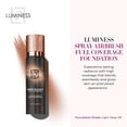 thumbnail image 2 of LUMINESS Spray Airbrush Foundation Makeup, Light Deep Shade 120 - Lightweight, Full Coverage Foundation for Face, Neck, & Body - Concealer for Seamless Blending, Natural-Looking Finish, 2.36 fl oz, 2 of 5